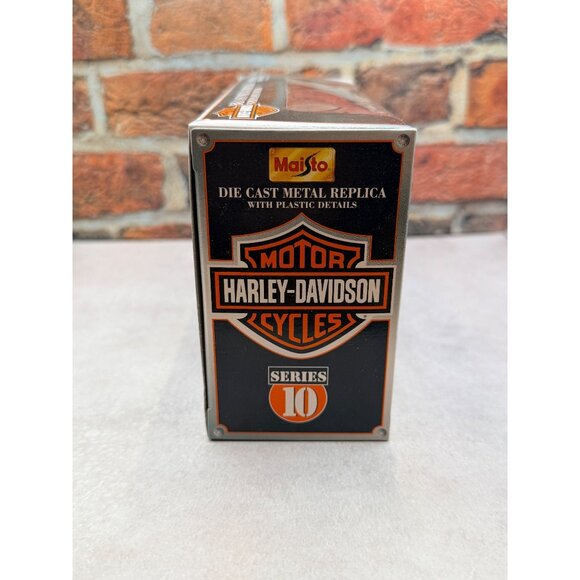 Harley-Davidson Die-Cast Metal Motorcycle Replica 1:18 Scale By Maisto - Picture 2 of 3